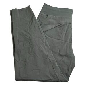 Athleta Womens 10 Green Trekkie North Jogger Mid Rise Zip Pockets #405726